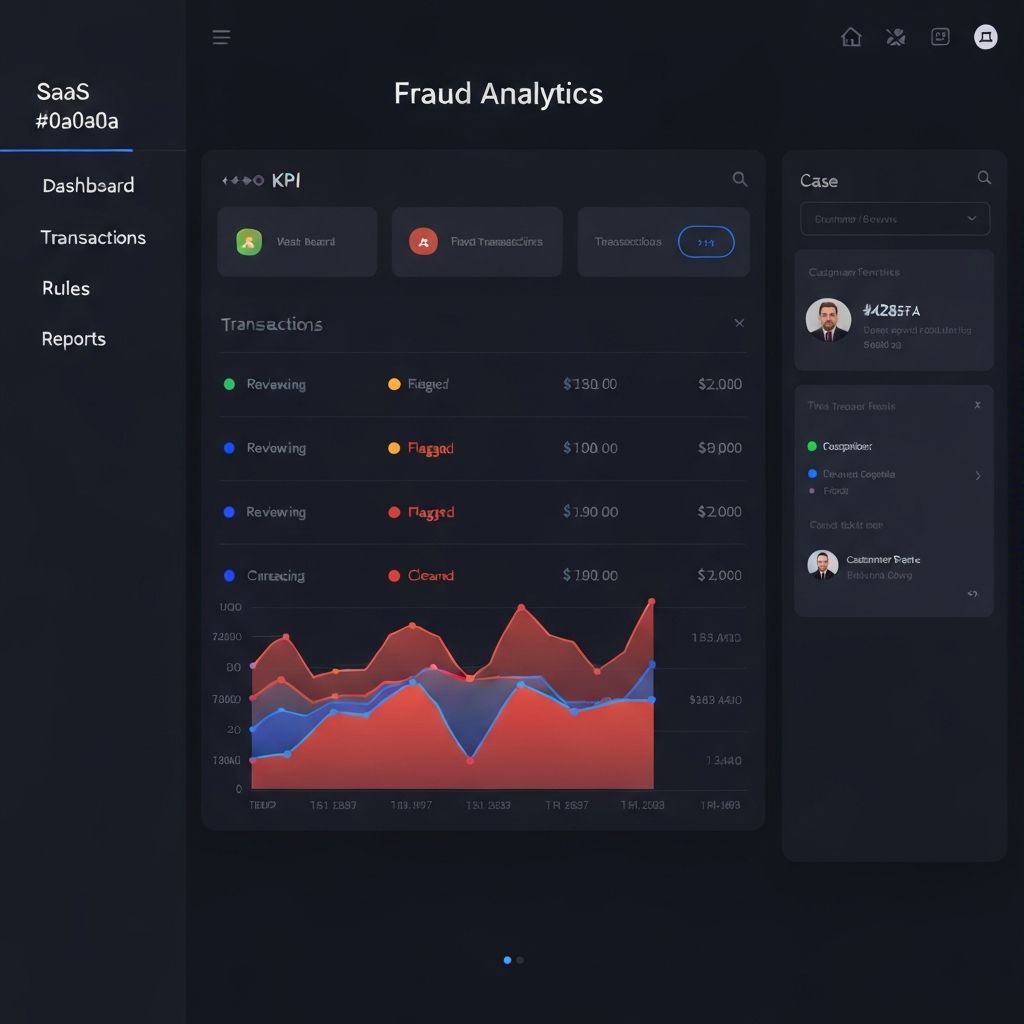 Fraud Investigation Platform screenshot