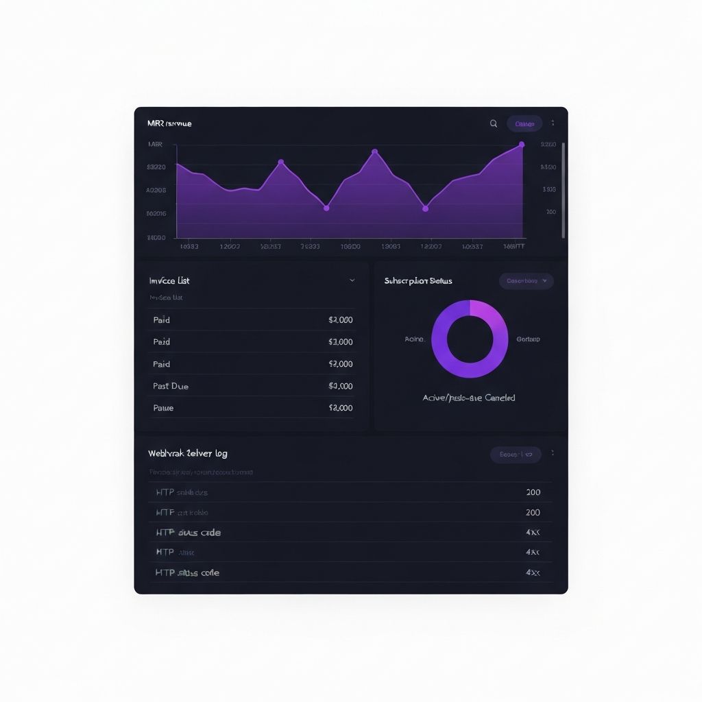 Billing & Invoicing API Platform screenshot
